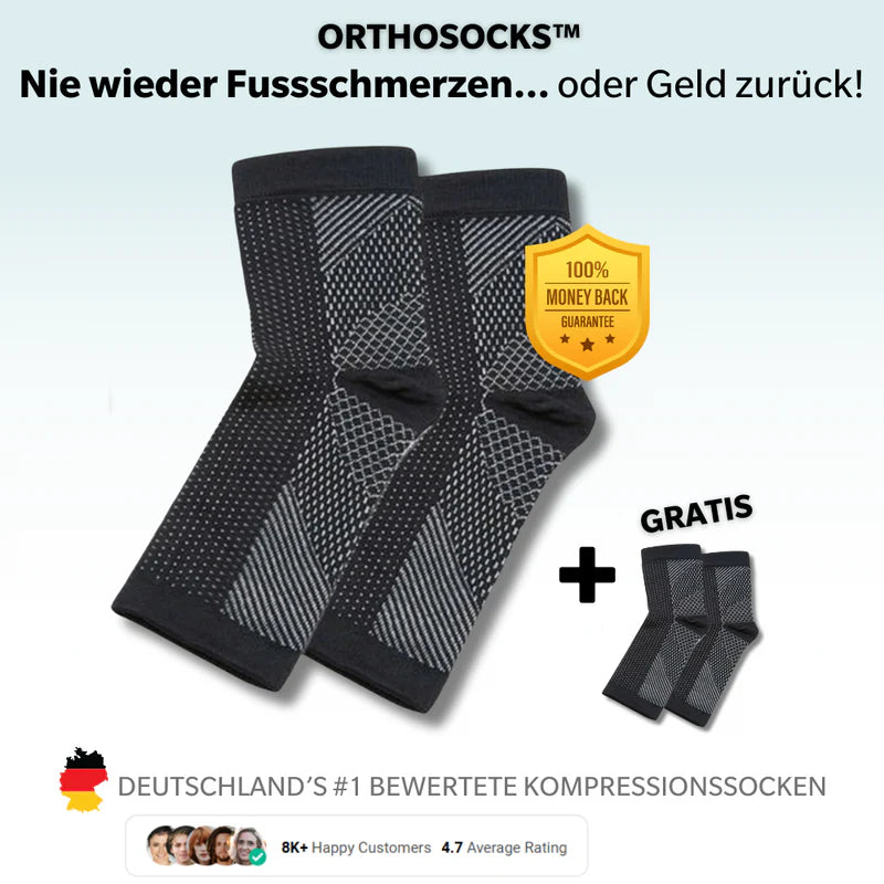 ORTHOSOCKS™  zehenfreie orthopädische Kompressionssocken