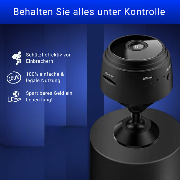 VivoCam™ Die kabellose Überwachungskamera ohne Abo