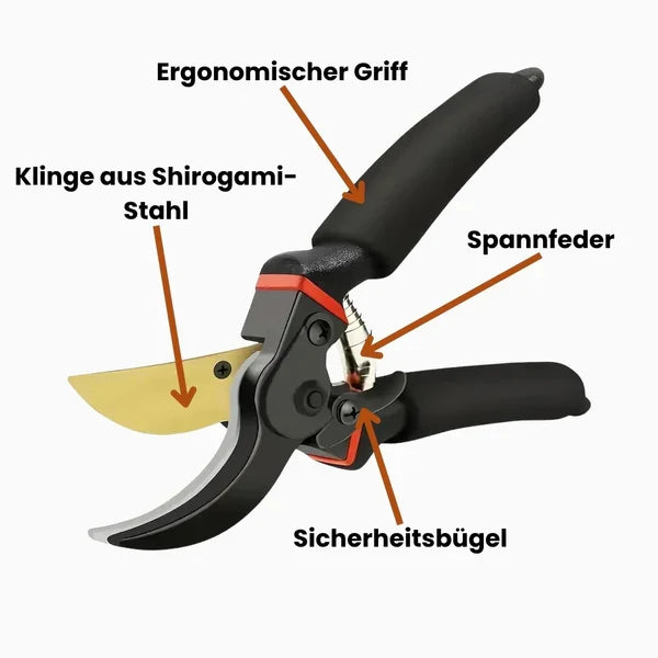 GardenCutter Pro™ Die ultimative Gartenschere für müheloses Schneiden