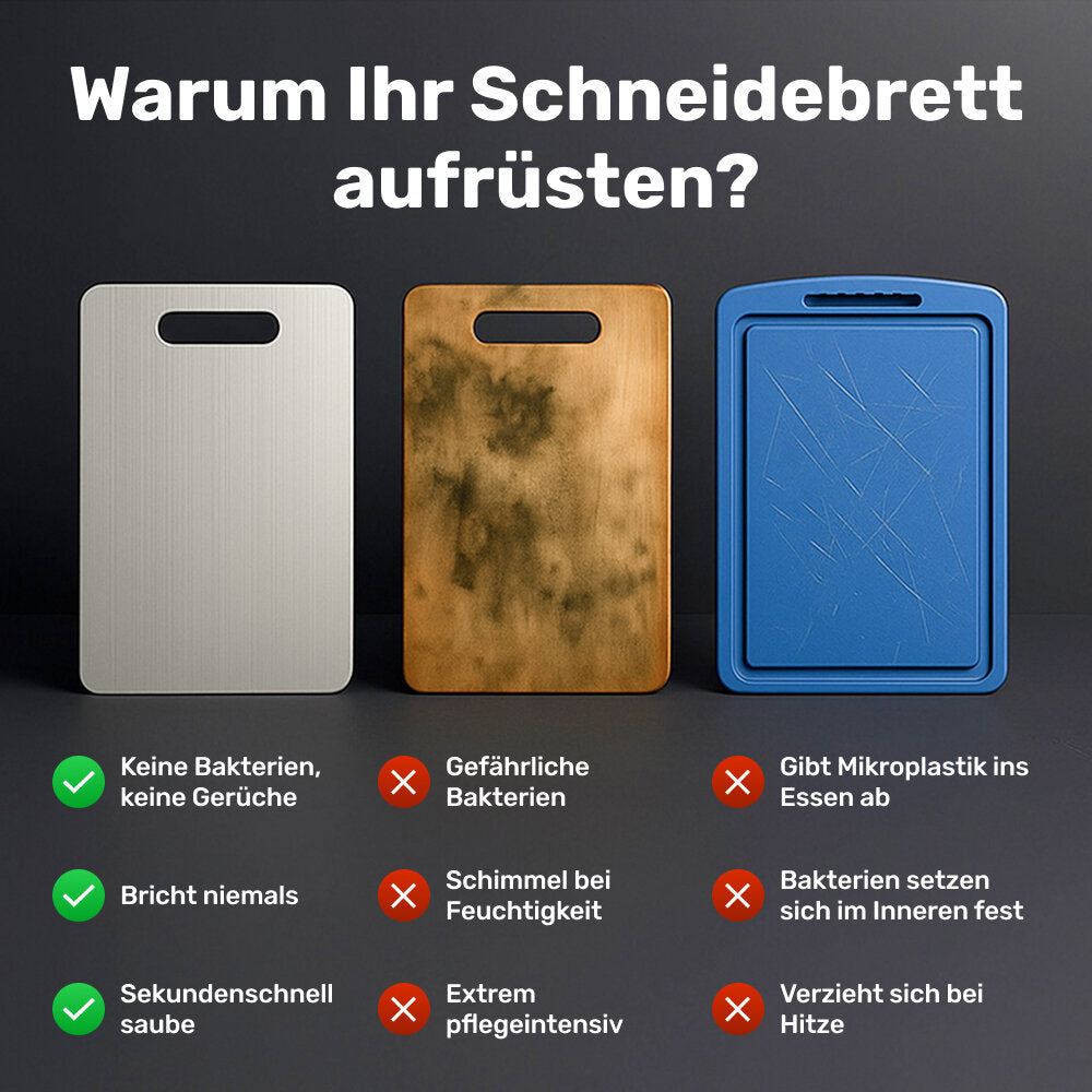 TitanEdge™ Das hygienische Schneidebrett aus Titan