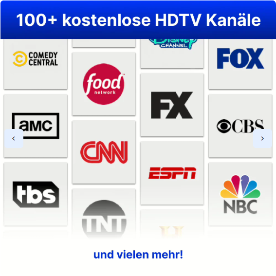 Hitenna™ Fernsehen in HD ohne monatliche Gebühren