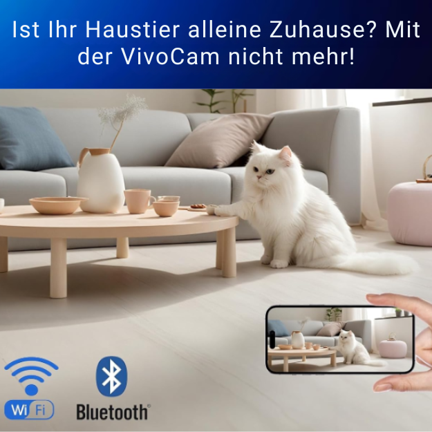 VivoCam™ Die kabellose Überwachungskamera ohne Abo