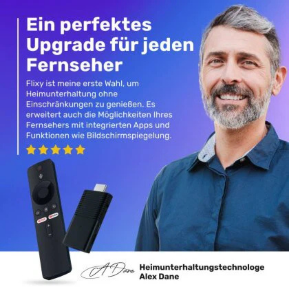 FlexiStick™ Verwandelt jeden Fernseher in ein Smart-TV ohne Abo