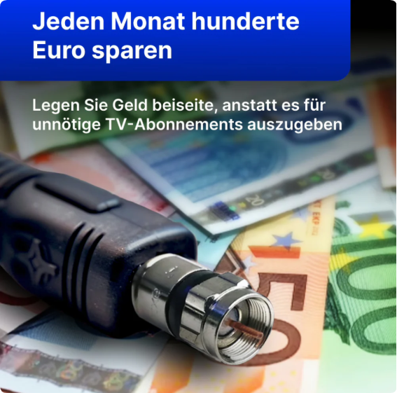 Hitenna™ Fernsehen in HD ohne monatliche Gebühren