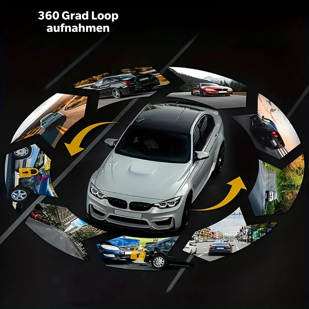 CarVision™ 4K Dual Dashcam – Dein Augenzeuge auf jeder Fahrt