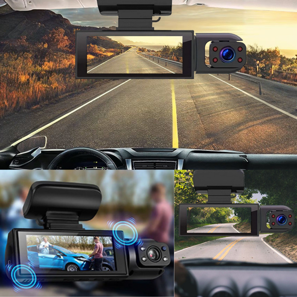 CarVision™ 4K Dual Dashcam – Dein Augenzeuge auf jeder Fahrt